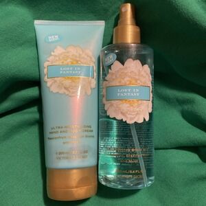 VICTORIA'S SECRET LOST IN FANTASY BODY CREAM 6.7 OZ BODY MIST 8.4 FL OZ RARE NEW
